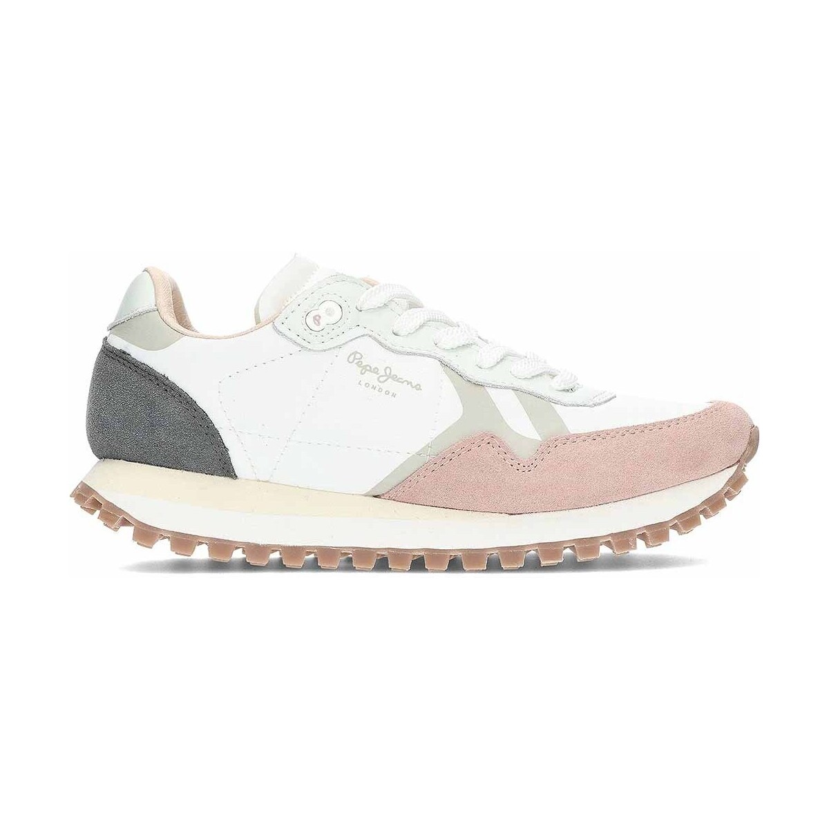 Sapatos Mulher Sapatilhas Pepe jeans Tênis  Brit-on Master PLS40041 Feminino ROSA_SUAVE
