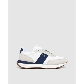 Sapatos Homem Sapatilhas Pepe jeans PMS60039 BUSTER KNIT M Branco