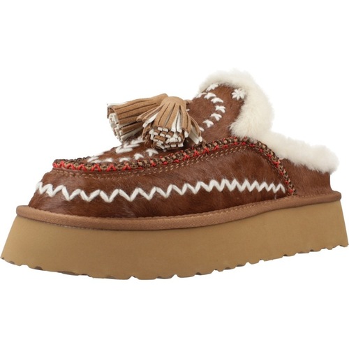 Sapatos Mulher Tamancos Nan-Ku DFH16 Castanho