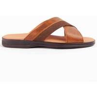 Sapatos Homem Sandálias Purapiel 102719 Castanho