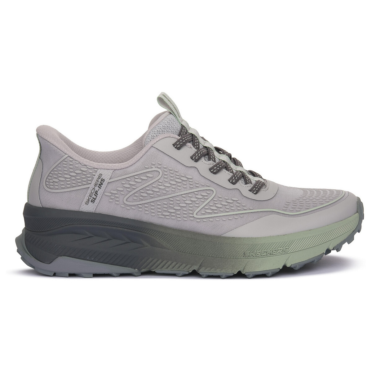 Sapatos Mulher Sapatilhas Skechers GYGR SWITCH BACK Cinza