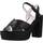 Sapatos Mulher Sandálias Lumberjack CROSSED ANKLE Preto