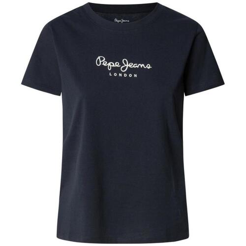 Textil Mulher T-shirts e Pólos Pepe jeans  Azul