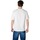 Textil Homem Polos mangas compridas Antony Morato RELAXED FIT WITH MATT PLASTIC PRINT MMKS02487-FA100239 Branco