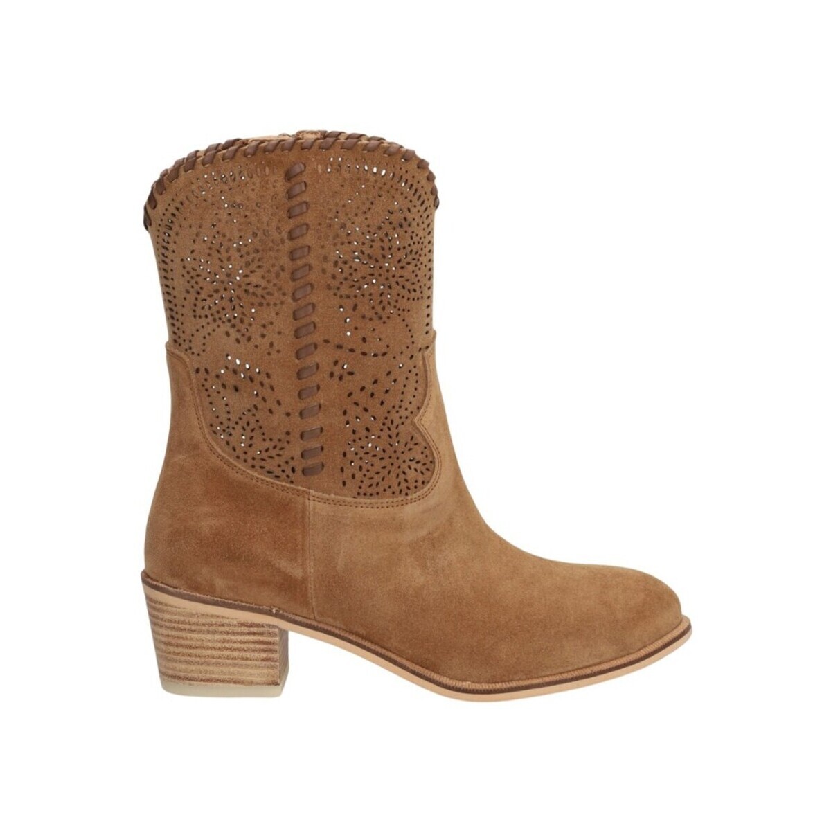 Sapatos Mulher Botas Alpe 5388 11 01 Castanho