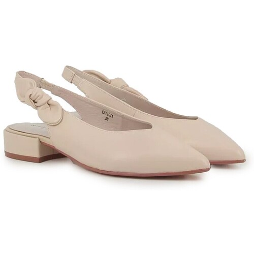Stephen Allen ZAPATO DESTALONADO CON TACON BAJO  ESTIGIA BEIGE Bege
