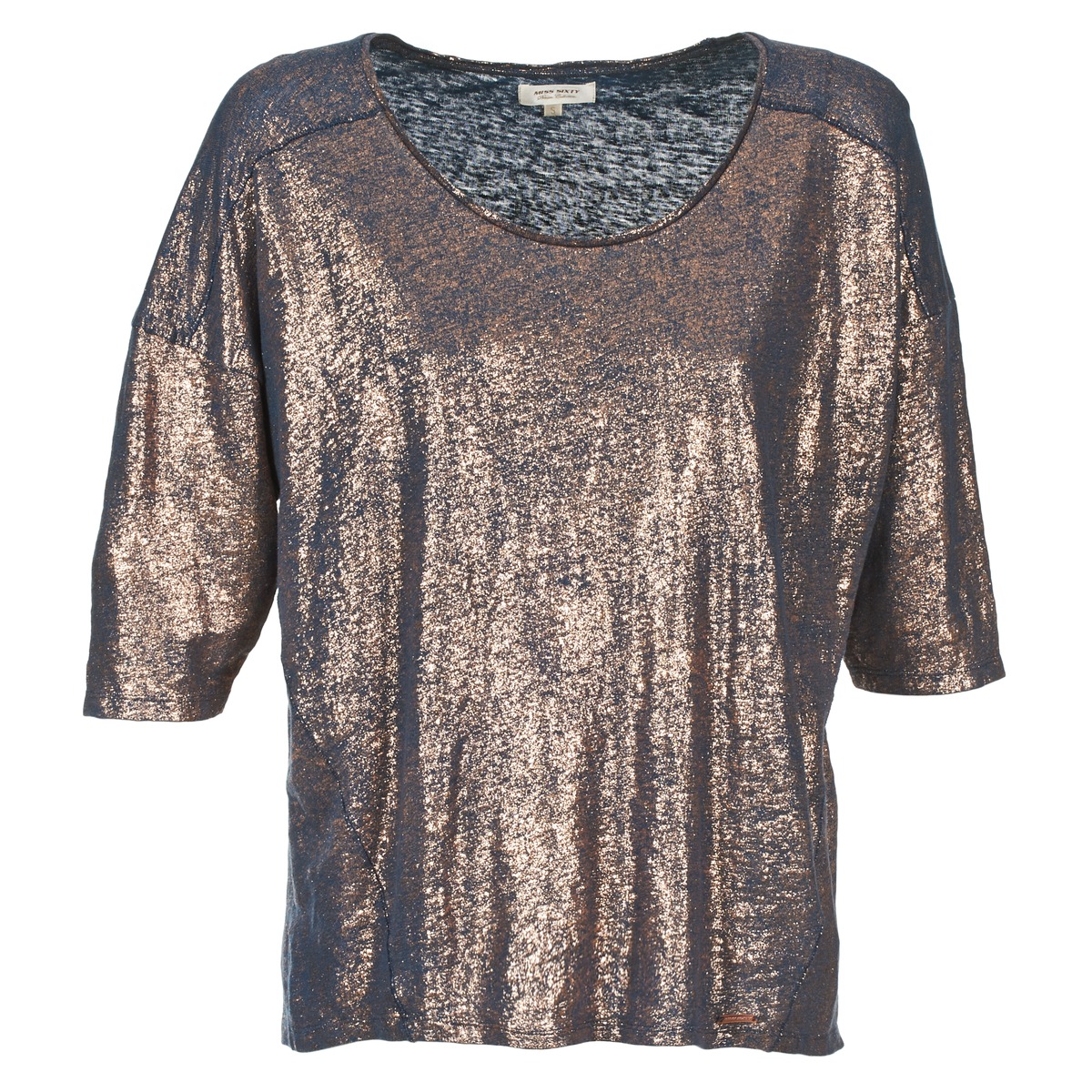 Textil Mulher TOM FORD long-sleeve cotton shirt Blu FOX Marinho / Ouro