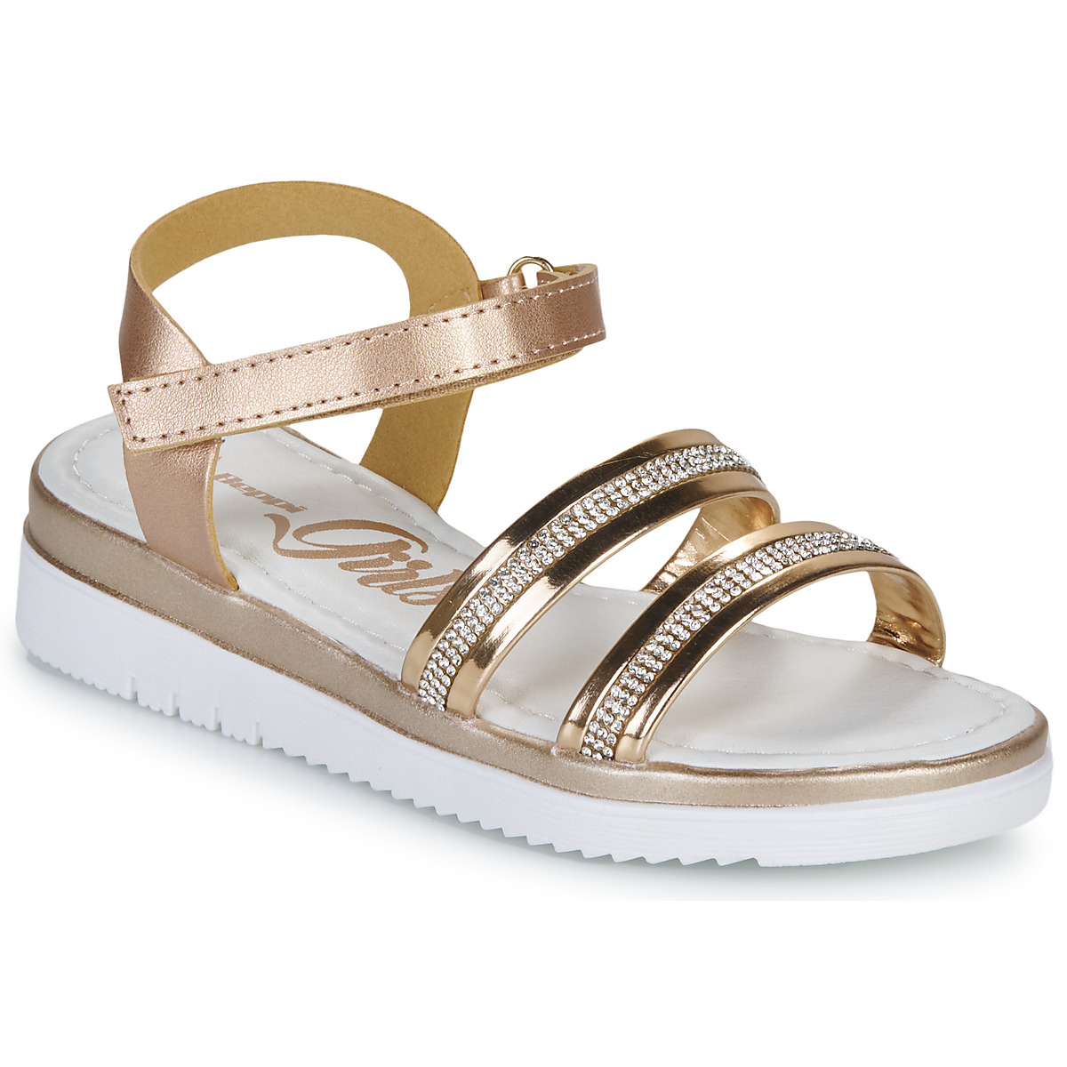 Sapatos Rapariga Sandálias BEPPI 2204180-DOURADO Ouro