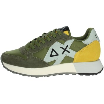 Sapatos Homem Sapatilhas de cano-alto Sun68 Z35111 Verde