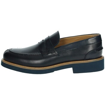 Sapatos Homem Mocassins Gino Tagli 652 MICRO SPAZ Azul