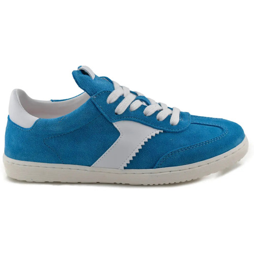 Sapatos Mulher Slip on Éxodo | Sapatos de couro azul para mulher Azul