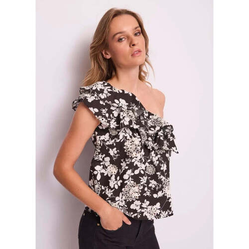 Textil Mulher T-shirts e Pólos Gaudi 511BD45019-515024-02-18-31 Branco