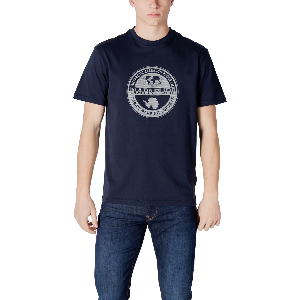 Textil Homem Polos mangas compridas Napapijri S-BOLLO SS 2 NP0A4I3C Azul