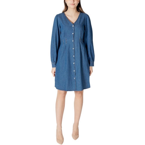 Textil Mulher Vestidos curtos Ichi IHARCHER DR 20122617 Azul