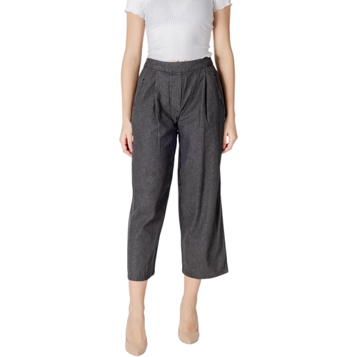 Textil Mulher Calças de ganga Ichi IHARCHER PA 20122390 Preto