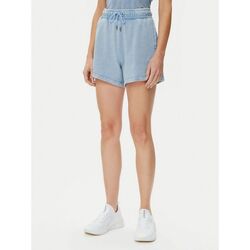 Textil Mulher Shorts / Bermudas Guess W5GD0N KCTJ1-IDWS Azul