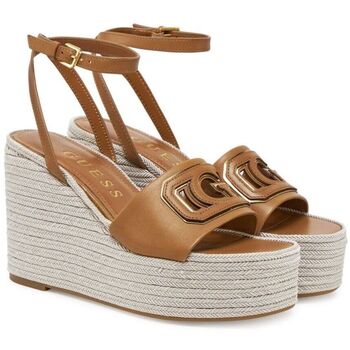 Sapatos Mulher Sandálias Guess FLJTAN LEA04-TAN Castanho