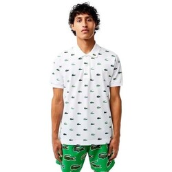 Textil Homem T-shirts e Pólos Lacoste  Branco