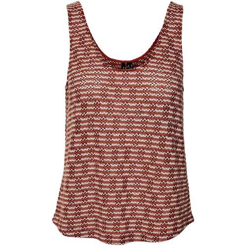 Textil Mulher Tops sem mangas Only  Vermelho