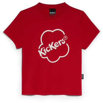 Textil Mulher T-shirts e Pólos Kickers Kick Blur Vermelho