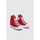 Sapatos Mulher Sapatilhas Converse CHUCK TAYLOR ALL STAR CLASSIC WEDGE PLATAFORM Vermelho