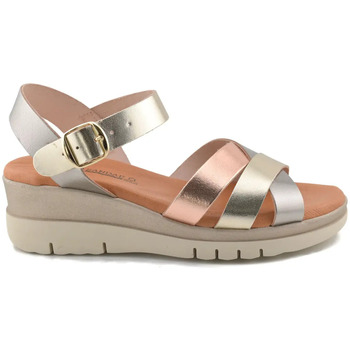 Sapatos Mulher Sandálias Blusandal : Sandálias em pele metalizada : Mulher Outros
