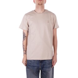 Textil Homem T-Shirt mangas curtas Dondup US198JF0309UFS6 Bege