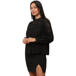 Textil Mulher camisas La Modeuse 73828_P174252 Preto