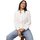 Textil Mulher camisas La Modeuse 73832_P174264 Branco