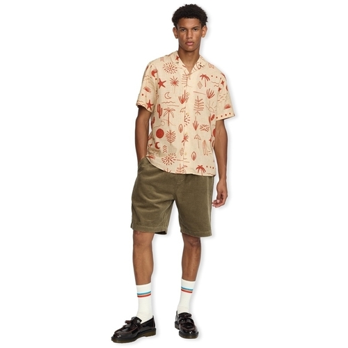 Rvlt Revolution Camisa Cuban 3169 - Red Multicolor