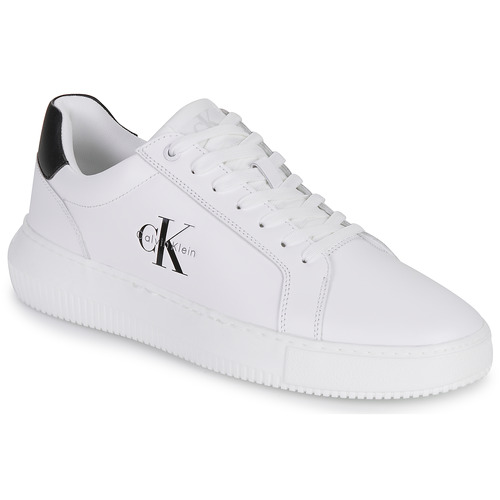 Sapatos Homem Sapatilhas Calvin Klein Jeans CHUNKY CUPSOLE MONO LTH Branco