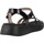 Sapatos Mulher Sandálias Wonders C6541 Preto