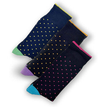 Roupa de interior Homem Meias Duca Di Morrone Ono - Tripack 1 Azul