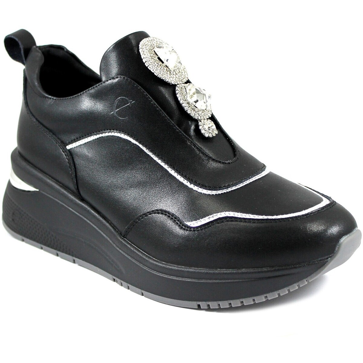 Sapatos Mulher Sapatilhas Café Noir CAF-RRR-DN1085-N001 Preto