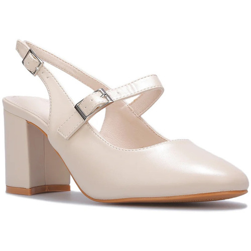 Sapatos Mulher Escarpim La Modeuse 73987_P174828 Bege