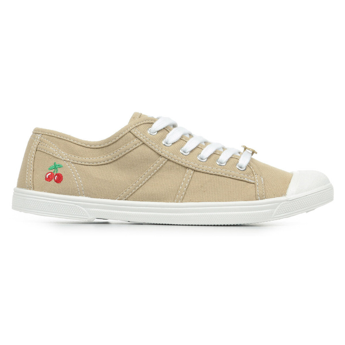 Sapatos Mulher Sapatilhas Le Temps des Cerises Basic Bege