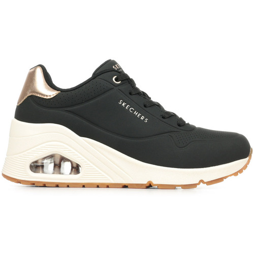Skechers Uno Wedge Hi Steps Preto