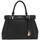 Malas Mulher Bolsa de mão Guess Anadela Bags 3 Compartment Satchel Preto