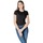 Textil Mulher T-Shirt mangas curtas Guess SS  DOT LOGO R3 W5GI47 KA0Q1 Preto