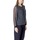 Textil Mulher Tops / Blusas Street One Printed chiffon blouse w placket detail 345452 Azul