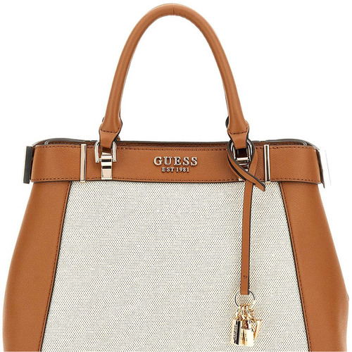 Guess Anadela Bags 3 Compartment Satchel Castanho