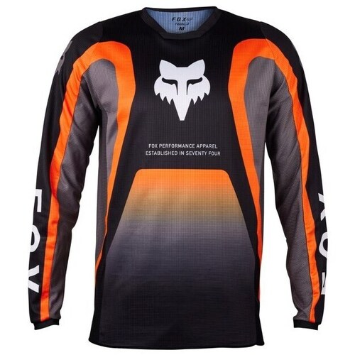 Textil Homem T-Shirt mangas curtas Fox Cross 180 Ballast Preto, Cor de laranja, Cinzento