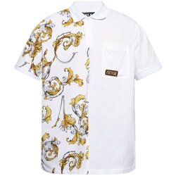 Textil Homem T-shirts e Pólos Versace 78GAG625 JS458 Branco