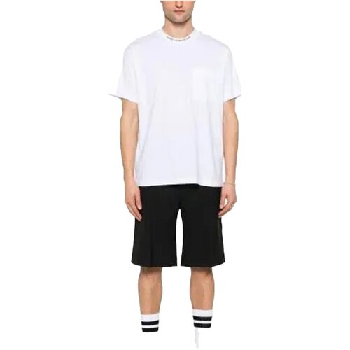 Textil Homem T-Shirt mangas curtas Versace 78GAHE03 CJ00E Branco