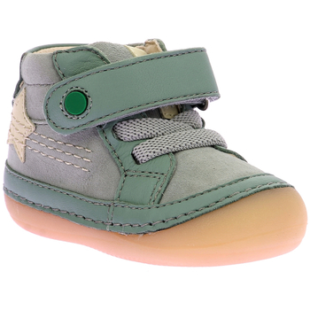 Sapatos Rapaz Botas baixas Kickers Sokistic Verde