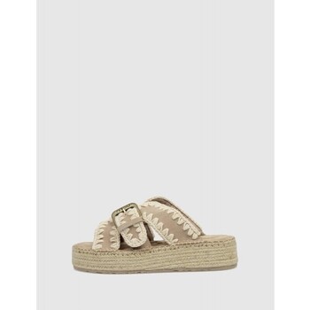 Sapatos Mulher Sandálias Mou SANDALIA  JUTE SANDAL TAUPE Castanho