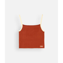 Textil Mulher T-Shirt mangas curtas Oxbow Top ELOM Vermelho