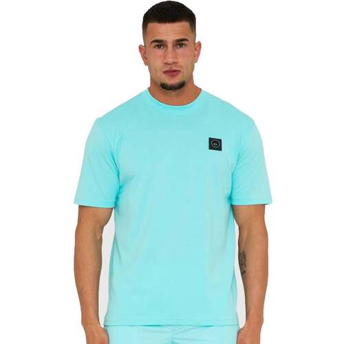 Textil Homem T-shirts e Pólos Marshall Artist Siren T-Shirt Aqua Turquoise