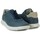 Sapatos Homem Calçado de segurança CallagHan ZAPATO DE PIEL CON CORDONES  SAND USED 61802 AZUL Marinho