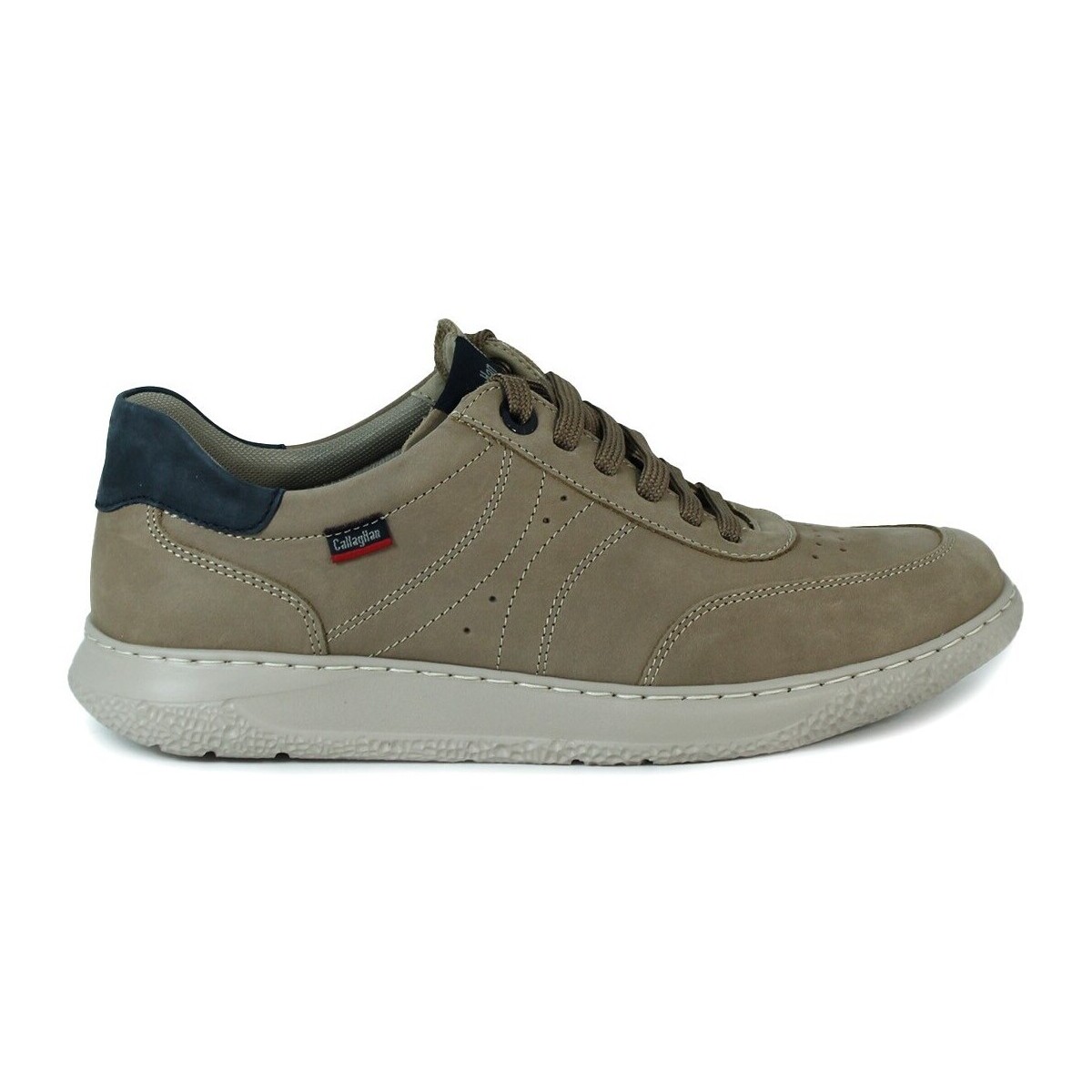 Sapatos Homem Calçado de segurança CallagHan ZAPATO DE PIEL CON CORDONES  SAND USED 61802 TAUPE Bege